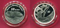 Frankreich 10 Euro Silbermünze Metz TGV - Bahnhof Metz -