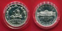 USA 1 Dollar Silbermünze 175 Jahre Botanischer Garten -