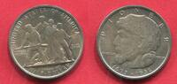USA 50 Cents 1/2 Dollar commemorative coin 1936 100th Anniversary of Elgin, Illinois, Pioneer Prägefrisch fast Stempelglanz