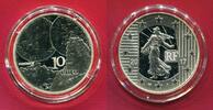 Frankreich 10 Euro Silbermünze Le Louis d'Or - Semeuse -