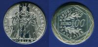 Frankreich 100 Euro Silbermünze Liberté - Égalité - Fraternité -