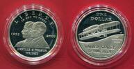 USA 1 Dollar Silbergedenkmünze 100 Jahre Flug Gebrüder Orville & Wilbur Wright -