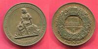 Königreich Preußen, Berlin Medaille Bronze Gewerbeausstellung Berlin, Eisenbahnmotiv Adler Berolina -