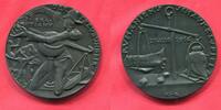 Deutschland Kaiserreich Eisen Gußmedaille Karl Goetz Auf den Kriegseintritt Rumäniens Bratianu -