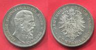 Preußen Kaiserreich Germany Prussia 5 Mark Friedrich III. Drei-Kaiser-Jahr The Year of Three Emperors 99 Tage Kaiser -