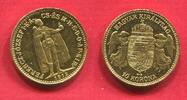 Österreich Ungarn 10 Kronen Korona Gold Stehender Kaiser, Franz Josef I. -