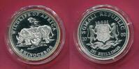 Somalia 250 Shillings Silbermünze Nashorn - Gefährdete Tierwelt - Endangered Wildlife -