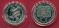 Italien 10 Euro Silbermünze 100 Jahre Scula dell' Arte della Medaglia -