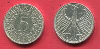 Deutschland, BRD 5 Mark Kursmünze Silberadler - Prägestätte Stuttgart -