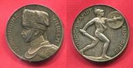 Deutschland Germany Kaiserreich Preußen Silvermedal Silbermedaille Kronprinz Wilhelm Uniform der Totenkopfhusaren 'Mars' mit Schild und Schwert -