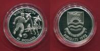 Kiribati 20 Dollars Silbermünze Fußball-Weltmeisterschaft 1994 -