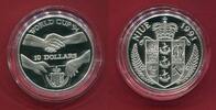 Niue 10 Dollars Silbermünze Fußball-Weltmeisterschaft 1994 -