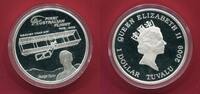 Tuvalu 1 Dollar Silbermünze 2009 Erster australischer Flug - 100-jähriges Jubiläum (1909-2009) PP in Kapsel mit Zertifikat