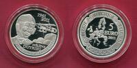 Belgien 5 Euro Silbermünze Hélène Dutrieu - Belgiens erste Pilotin -
