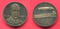 GERMANY Weimarer Republik Deutschland Silbermedaille Zeppelin Medaille Silber Amerikaflug Lakehurst LZ 126 ZR III 1924, Hugo Eckner -