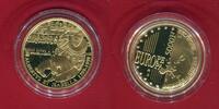 5000 Francs 1999 Belgien Belgium Albertus & Isabella - Brüssel - 1599-1999 Polierte Platte mit Box Zertifikat OVP