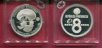 Portugal 8 Euro Silbermünze Passarola von Bartolomeu de Gusmão -