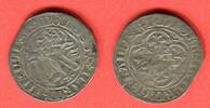 Sachsen Markgrafschaft Meißen Schwertgroschen Kurfürst Friedrich II. und Margaretha 1456-1464 -
