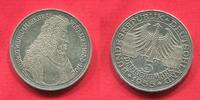 Bundesrepublik Deutschland 5 DM Gedenkmünze Silber 300. Geburtstag Ludwig Wilhelm Markgraf v. Baden sog. Türkenlouis -