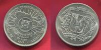 Dominikanische Republik Dominican republic 1 Peso 1974 12. Zentralamerikanische und Karibische Spiele bankfrisch