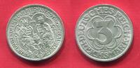 Germany Weimarer Republik Deutschland 3 Mark Commemorative Coin 1927 A Jahrtausendfeier Nordhausen p