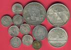 Ägypten Egypt Lot 12 Münzen Diverse Faruk bis Nasser ss-vz bis vz-prfr. Siehe Bild