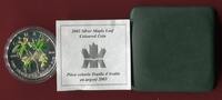 Kanada 5 Dollars Silbermünze Maple Leaf (1 oz, m. Farbapplikation) -