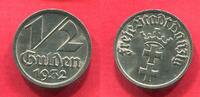Danzig 1/2 Gulden Stadtwappen -