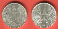 Deutschland, BRD 5 DM Kursmünze Silberadler - Fünf Mark -