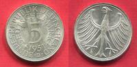 Deutschland, BRD 5 DM Kursmünze Silberadler - Fünf Mark -