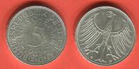 Deutschland, BRD 5 Mark Kursmünze Silberadler - Prägestätte München -