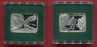 Niue 1 Dollar Silbermünze 2010 Wie Männer den Himmel eroberten - Serie - Icarus PP in Viereckkapsel mit Zertifikat