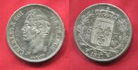 Frankreich Frankreich 5 Francs 1827 W King König Roi Charles X. 1824 - 1830 Lille Mint vz-prägefrisc
