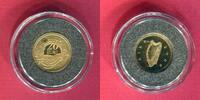 Irland Ireland 20 Euro Minigoldmünze Irland's kulturelles Erbe Erste Banknote von Irland (Ploughman Banknote) -
