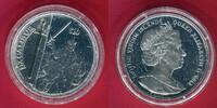 British Virgin Islands 10 Dollars Silbermünze teilvergoldet 2013 Excalibur - Legendary Weapons Proof mit Kapsel, Box & Zert. & Umkarton