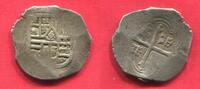 Spain Spanien 4 Reales ohne Jahr und Münzzeichen Philipp II. oder III. ? -