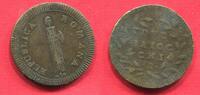 Italien Italy Römische Republik Roman Republic 2 Baiocchi AP ohne Punkte no Dots Ancona -