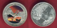 Zambia 5000 Kwacha Silbermünze 1 Unze African Wildlife Elefanten Farbmünze -