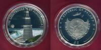 Palau 5 Dollars Silbermünze teilcoloriert 7 Wonders of the World - The Lighthouse of Alexandria -