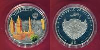 Palau 5 Dollars Silbermünze teilcoloriert World of Wonders - Timbuktu -