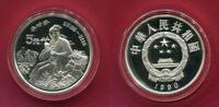 China 5 Yuan Silbermünze Li Shizhen -