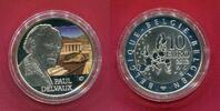 Belgien 10 Euro Silbermünze teilcoloriert 30. Jahrestag Paul Delvaux-Museum -