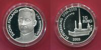 Finnland 10 Euro Silbermünze 300 Jahre Sankt Petersburg (1703 - 2003) -