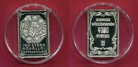 Ungarn 4000 Forint Vierecksilbermünze 100 Jahre Künstlerkolonie Gödöllö -