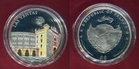 Palau 5 Dollars Silbermünze teilcoloriert World of Wonders - Las Ventas -