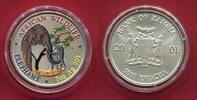 Sambia 5000 Kwacha Silbermünze African Wildlife - Elefant, Elephant (1 oz) -