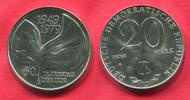 DDR GDR Deutsche Demokratische Republik 20 Mark Probe 30 Jahre DDR Blattmotiv Pattern Essai -