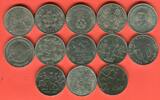 DDR 13 x 10 Mark Gedenkmünzen Lot, Konvolut - 13 unterschiedliche Motive - keine doppelt -