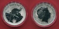 Australien 1 Dollar Silbermünze Känguru (1 oz) -