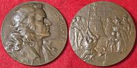 Marbach Württemberg Bronzemedaille Auf die Einweihung der Glocke Concordia Friedrich von Schiller 1759 - 1805 -